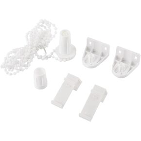 Oumefar 17mm Roller Blind Parts, Bead Chain Roller Blind Shade Clutch Bracket Side Pulley Chain Repair Fitting Kit for Window Treatments, Shade Pulls for Roller Shades