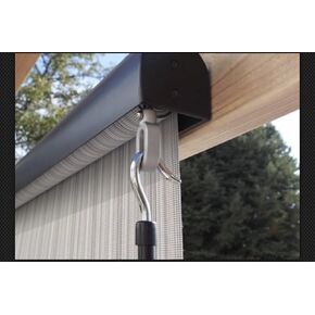 Exterior Solar Shade Platinum Plus 8' x 8'