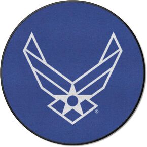 Fanmats Military 'Air Force' Nylon Face Military Rug , 44" diameter