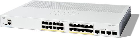 Cisco Catalyst 1300-24XTS Managed Switch, 12 Port 10G Copper, 12x10GE SFP+, Limited Lifetime Protection (C1300-24XTS) in Saudi Arabia