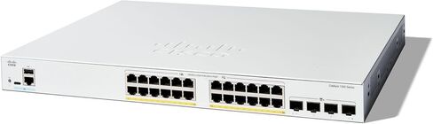 Cisco Catalyst 1300-24XTS Managed Switch, 12 Port 10G Copper, 12x10GE SFP+, Limited Lifetime Protection (C1300-24XTS) in Saudi Arabia