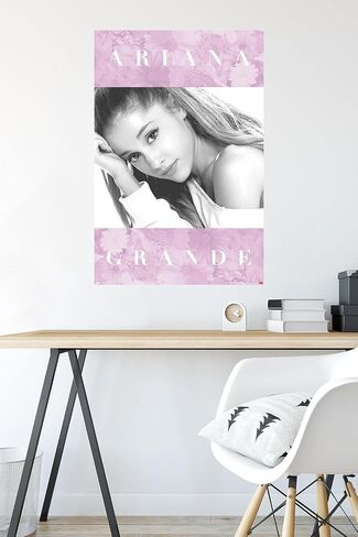 Trends International Ariana Grande - Floral Wall Poster, 22.375" x 34", Unframed Version in Saudi Arabia
