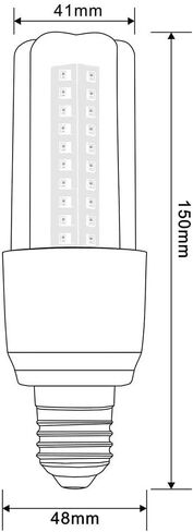 BAOMING LED Refrigerator Light Bulb 50 Watt Equivalent,G45 5W 120V 500LM Fridge Appliance Light Bulb Daylight White 5000K, Waterproof Fridge Light Bulbs, E26 Freezer Light Bulbs Non-dimmable, 3Packs in Saudi Arabia