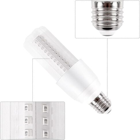 BAOMING LED Refrigerator Light Bulb 50 Watt Equivalent,G45 5W 120V 500LM Fridge Appliance Light Bulb Daylight White 5000K, Waterproof Fridge Light Bulbs, E26 Freezer Light Bulbs Non-dimmable, 3Packs in Saudi Arabia