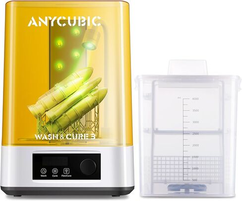 ملحق ANYCUBIC ثلاثي الأبعاد، الدوار في دلو الغسيل للغسيل والمعالجة 3، قطعة غيار بديلة in Saudi Arabia