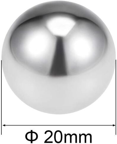 304 Stainless Steel Ball, Precision Grade G100 Balls,Steel Ball,Bearing Balls Durable, Versatile, 2.5mm,50pcs in Saudi Arabia