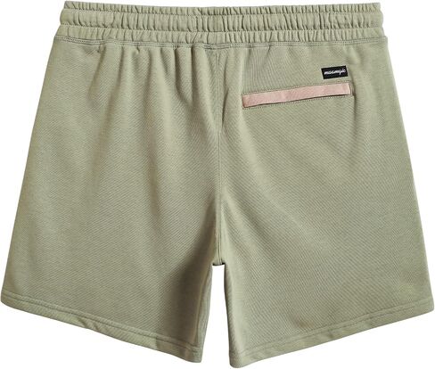 maamgic Mens Athletic Gym Shorts 5.5" Elastic Waist Casual Pajama Pocket Jogger Men Workout Short Pants Coral Orange Medium in Saudi Arabia