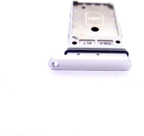 SIM Card Tray Card Holder Slot Replacement Compatible with Samsung Galaxy S24 / S24+ Plus 5G (Black) in Saudi Arabia