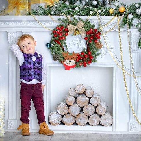 120 قطعة من إبر الصنوبر الاصطناعي لعيد الميلاد، فروع صنوبر وهمية، فروع شجرة عيد الميلاد الخضراء، إكليل من أوراق الصنوبر الخضراء لأكاليل عيد الميلاد، ديكور المنزل والحديقة والعطلات in Kuwait