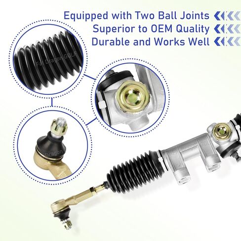 مجموعة صندوق التوجيه، مناسبة لسيارة Yamaha Drive G29 الغاز أو الجولف الكهربائي، استبدل OEM # JW1-F3400-00 in Kuwait