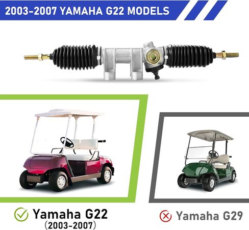 مجموعة صندوق التوجيه، مناسبة لسيارة Yamaha Drive G29 الغاز أو الجولف الكهربائي، استبدل OEM # JW1-F3400-00 in Kuwait