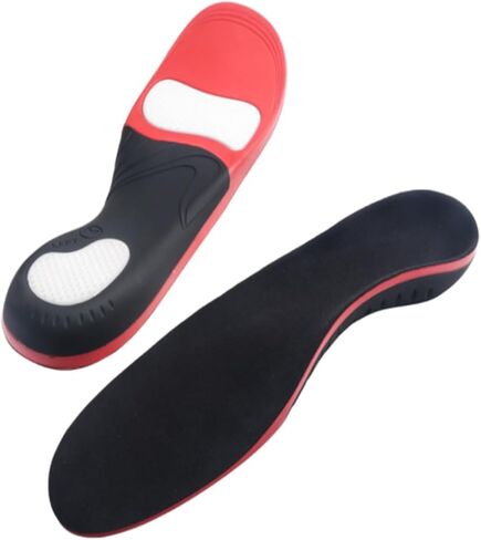 نعال دعم قوس القدم من Medibot للرجال والنساء، نعال دعم قوس تقويم العظام لتخفيف الألم وتحسين صحة القدم، حشوات مصممة هندسيًا لالتهاب اللفافة الأخمصية، والقوس العالي والقدم المسطحة (L) in Kuwait