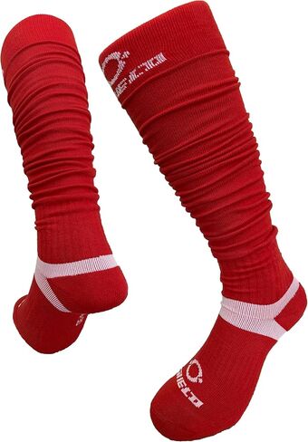 O SHIELD Football Scrunch Socks, Extra Long Athletic Soccer Achilles Supporter, Comfortable Material Cottons in Saudi Arabia