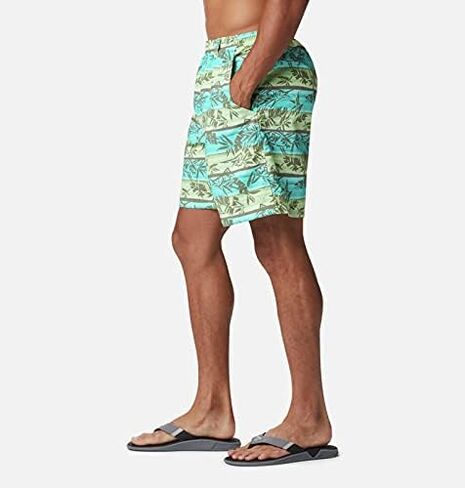 Columbia Men's Super Backcast Water Short, Lime Glow Ombre, Large x 8 in Saudi Arabia
