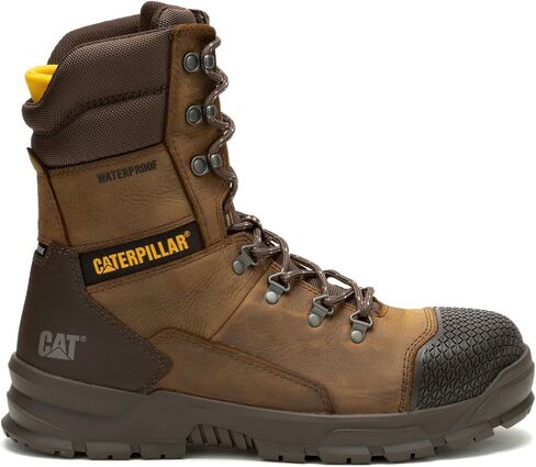 Cat Footwear P9164220111.5M Accomplice X 8" Wp St - Real Brown 11.5M in Saudi Arabia