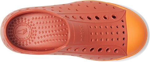 Native Shoes Kids Jefferson (طفل صغير/طفل صغير) - جزء علوي وبطانة من مادة EVA - ثقوب للتحكم في درجة الحرارة أزرق هوائي/أخضر بحيرة 6 طفل صغير M in Saudi Arabia