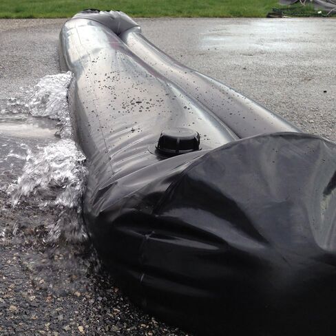 مملوءة بالمياه السريعة، كبح المياه يحول مياه الفيضانات، ارتفاع 6.5 بوصة × طول 10 أقدام، عبوة واحدة in Kuwait