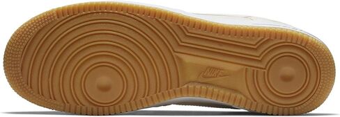 حذاء رياضي Nike Air Force 1 '07 Low Premium للرجال، كريمي فاتح/أبيض/قرمزي اللون، 8.5 in Saudi Arabia