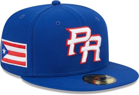 New Era Team Puerto Rico 59FIFTY 2023 World Baseball Classic Collection Fitted Cap, Hat in Saudi Arabia
