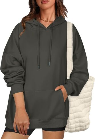 Zeagoo Womens Oversized Hoodies Fleece Sweatshirts Long Sleeve Pullover with Pocket 2024 Fall Winter Outfits Y2k Clothes in Saudi Arabia