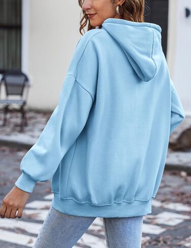 Zeagoo Womens Oversized Hoodies Fleece Sweatshirts Long Sleeve Pullover with Pocket 2024 Fall Winter Outfits Y2k Clothes in Saudi Arabia