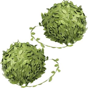 TIHOOD 2PCS 252 Ft فاينز اصطناعية، إكليل أوراق الأوكالبتوس الاصطناعي DIY الغابة البرية اليونانية الزخرفية النباتية الخضراء للمنزل جدار حديقة أكاليل حفلات الزفاف (الكروم الاصطناعية × 2)
