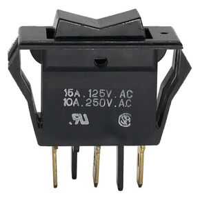 1PC SHINDEN SDW-115-13-2 3pin 3gear 10A250VAC Rocker Switch Double Reset Switch