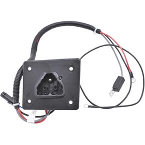ALL-CARB 48V Charger Receptacle 602529 Replacement for EZGO RXV TXT Golf Cart Charger Delta-Q