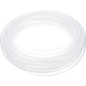 PATIKIL 7/20" ID x 1/2" OD Silicone Tubing, 1 Roll 33ft High Pure Silicone Hose Tube Flexible Clear Pipe for Home Brewing Water Air Liquid Transfer