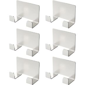 Shaver Holder for Shower Wall, Razor Holder for Shower, 6 Pack, Razor Holder for Shower, Chrome
