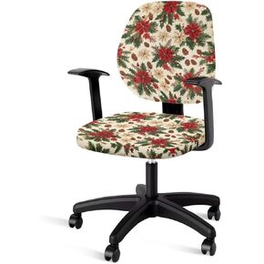 Galaxy Cat Office Chair Covers Stretchable Computer Chair Seat Cover Removable Desk Chair Slipcovers Protector Soft Fit Universal Desk Rotating Chair,Computer Chair Office Gifts
