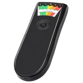EMF Meters 5 Light Portable Magnetic Field Detector, Ghost Hunting Emf Detector for Office/Home/Outdoors (2 pack)