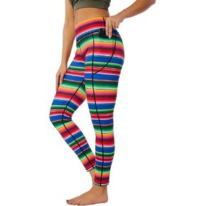 High Waist Yoga Pants with Pockets, Tummy Control Running Sports Workout Leggings for Women