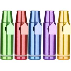 5PCS Metal Leak-proof Bottle, Travel Mini Bottle Dispenser, Portable Metal Jar Spice Dispenser, Airtight Storage Bottle, Suitable for Outdoor Camping and Travel