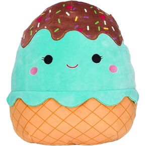 Squishmallow KellyToys - 12 Inch (30cm) - Maya The Mint Ice Cream - Super Soft Plush Toy Animal Pillow