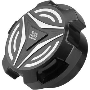 KEMIMOTO Aluminum Gas Cap Compatible with Polaris Slingshot SL LE R S SLR Grand Touring 2015-2023, Fuel Cap Oil Cap Gas Tank Cap, 2521278 for Slingshot Accessories Red