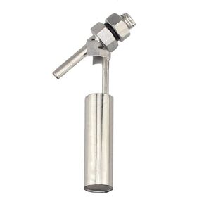 Water Level Sensor, 0-110V Stainless Steel Side Mount Float Switch Level Gauge for Fish Tank Pool, Water Tower (M10)