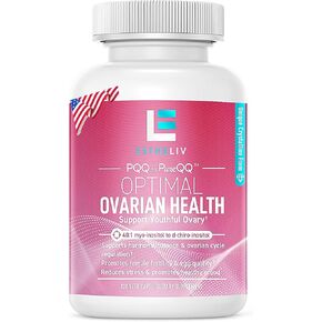 Inositol Ovarian Health Support 120 VegeCaps Supplements for Women,Myo-Inositol to D-Chiro-Inositol Dietary Supplement for Female Hormone Support (1)