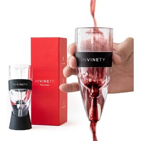 Wine Aerator Decanter Wine Aerator, Red Wine Decanter with Aerator and Stand, Red Wine Aerator Pourer Spout, Wine Air Aerator