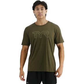 TYR USSTMC3A932XXL Unisex S/S Tee Olive Night XXL