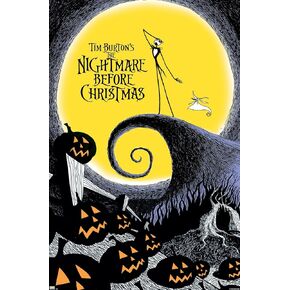 Trends International 24X36 Disney Tim Burton's The Nightmare Before Christmas Wall Poster