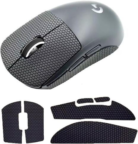 Wireless Gaming Mouse Anti-Slip Grip Tape, Black, 20mm in Saudi Arabia