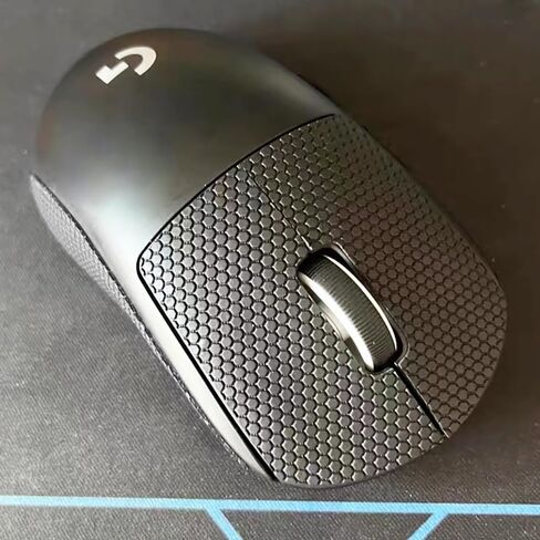 Wireless Gaming Mouse Anti-Slip Grip Tape, Black, 20mm in Saudi Arabia