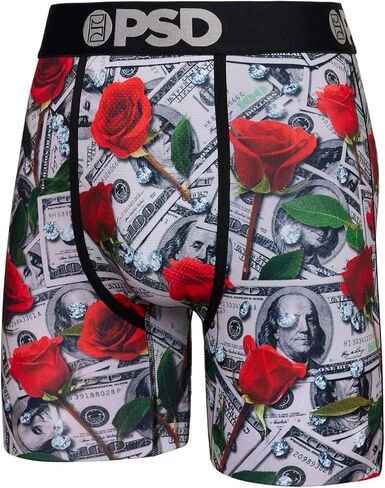 PSD Men's Rich Blooms 3-Pack Boxer Briefs, Multi, M in Saudi Arabia