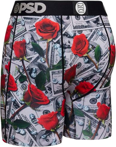 PSD Men's Rich Blooms 3-Pack Boxer Briefs, Multi, M in Saudi Arabia