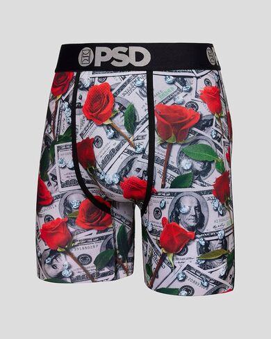 PSD Men's Rich Blooms 3-Pack Boxer Briefs, Multi, M in Saudi Arabia