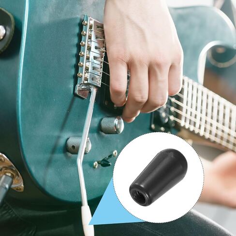MECCANIXITY 4Pcs Guitar 3 Way Pickup Switch Tip M4 Plastic Toggle Switch Knobs for LP Electric Guitar, Orange in Saudi Arabia