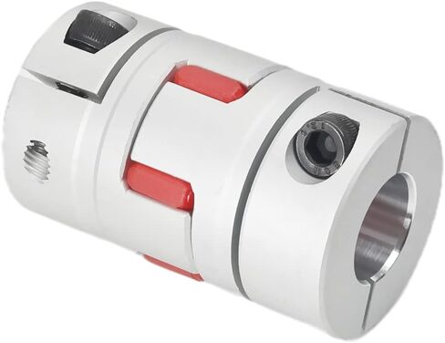 Heyiarbeit 16mm to 16mm Shaft Coupling Aluminium Flexible Plum Coupling D40 L66 Connector Flexible Coupler for 3D Printer CNC Machine and Servo Stepped Motor in Kuwait