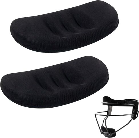 Softball Fielder's Facemask Chin Cup, Durable and Maximum Protection Catchers Mask Replacement Chin Pad, Baseball Softball Helmet Padding for Softball Fielder's Mask Men Women Teensm in Kuwait