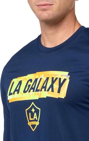 adidas Men's La Galaxy Long Sleeve Pre-Game T-Shirt in Saudi Arabia